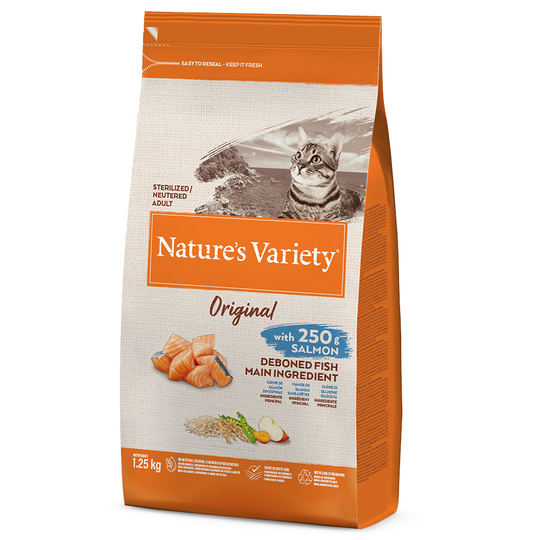 Nature's Variety Original Sterilised lohi - 1,25 kg