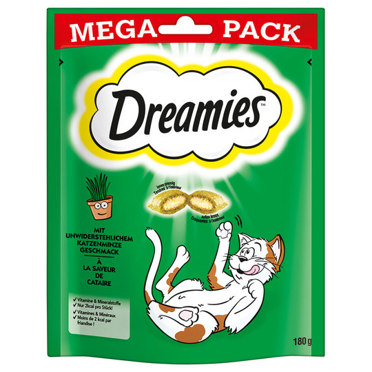Dreamies Big Pack 180 g - kissanminttu