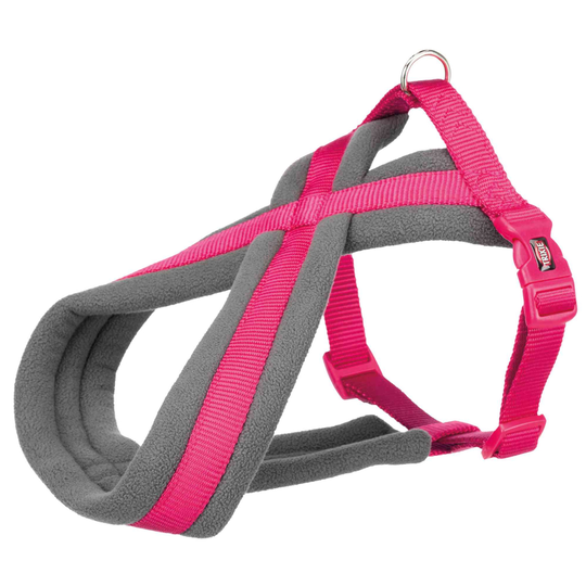 Trixie Premium Touring -koiranvaljaat, fuksia - koko XS-S: rinnanympärys 30-55 cm