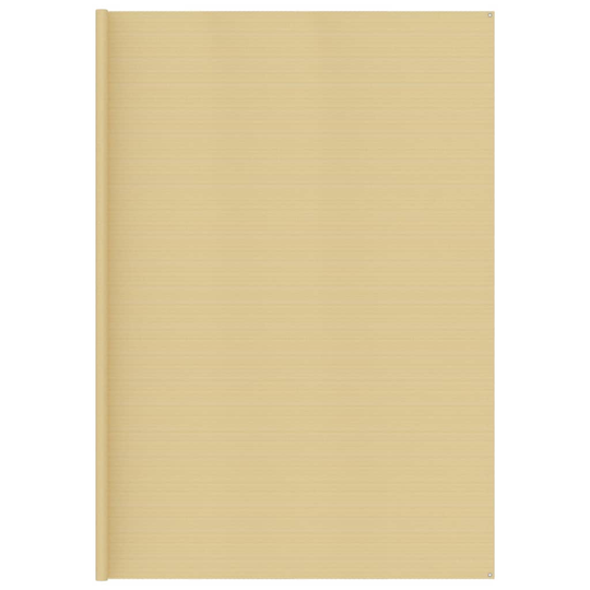 vidaXL Telttamatto 400x400 cm beige