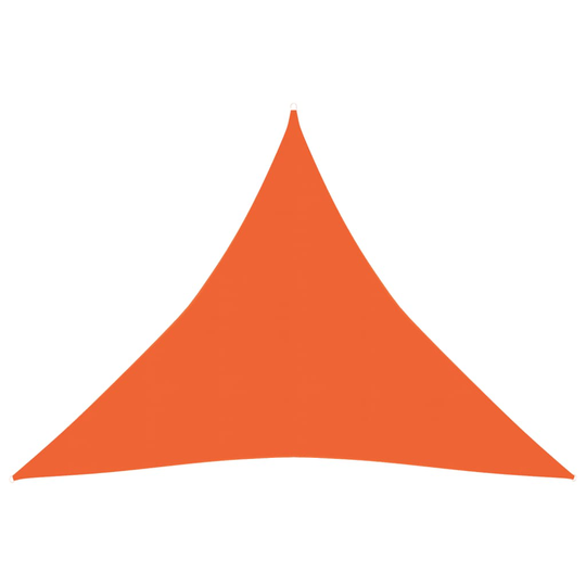 vidaXL Aurinkopurje 160 g/m² oranssi 3x3x3 m HDPE