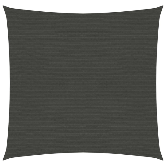 vidaXL Aurinkopurje 160 g/m² antrasiitti 7x7 m HDPE