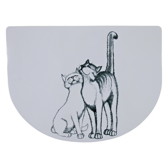 Trixie kaksi kissaa -ruoka-alusta - 40 x 30 cm