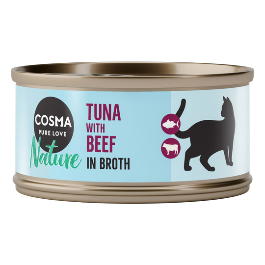Cosma Nature 6 x 70 g - tonnikala & nauta