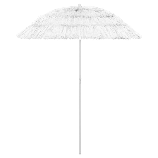 vidaXL Hawaii Rantavarjo valkoinen 180 cm