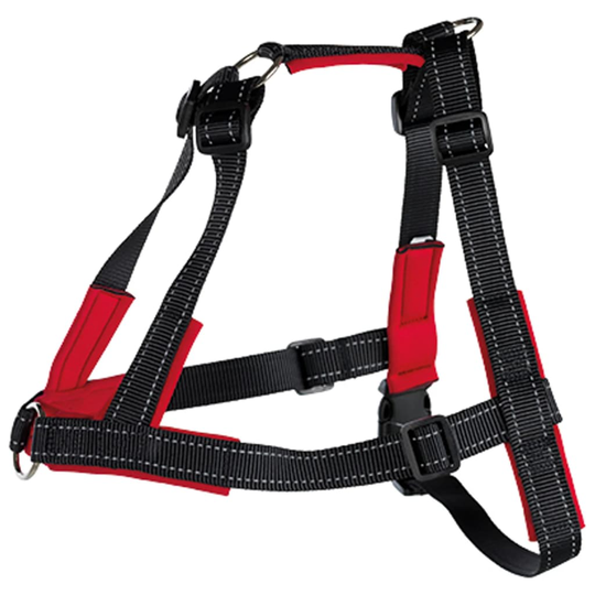 TRIXIE Valjaat Lead'n'Walk Soft koko L-XL 65-105 cm musta