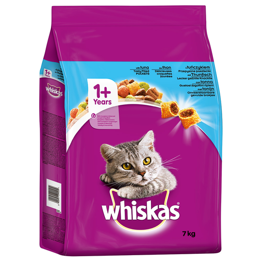 7 kg / 14 kg Whiskas-kissanruokaa erikoishintaan! - 1+ Tuna ( 7 kg )