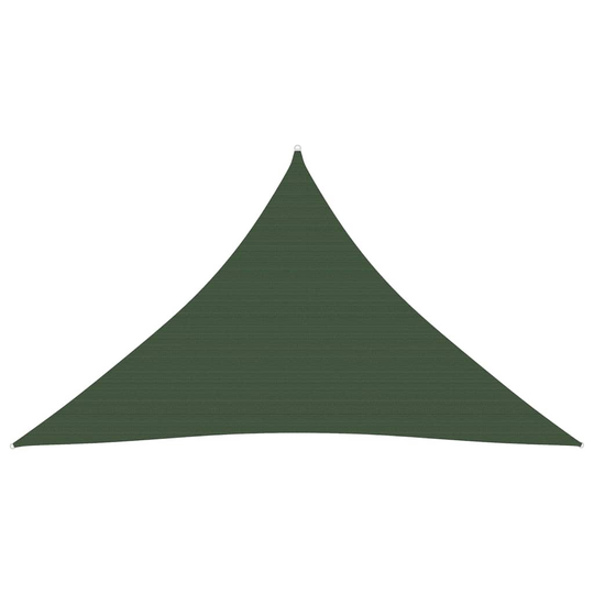 vidaXL Aurinkopurje 160 g/m² tummanvihreä 2,5x2,5x3,5 m HDPE