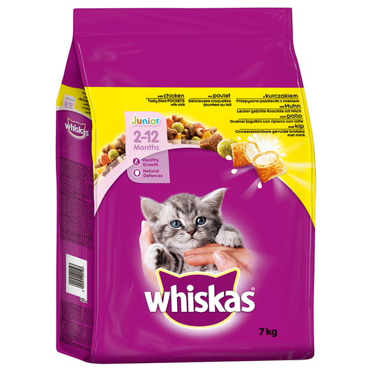 Whiskas Junior Chicken - 7 kg