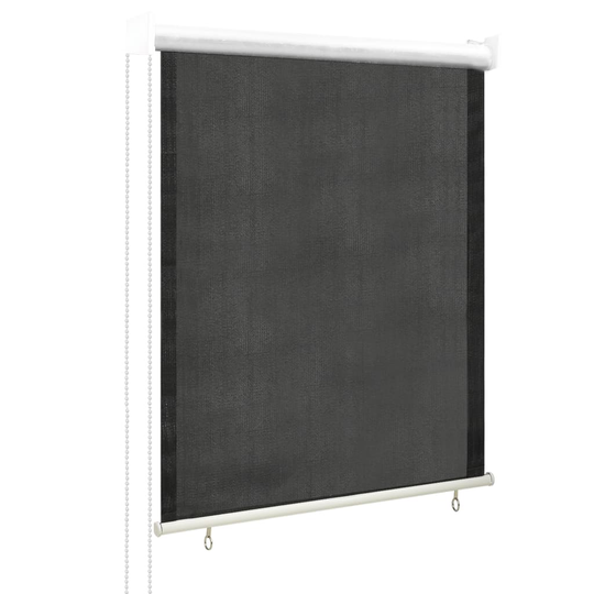 vidaXL Rullaverho ulkotiloihin 60x140 cm antrasiitti