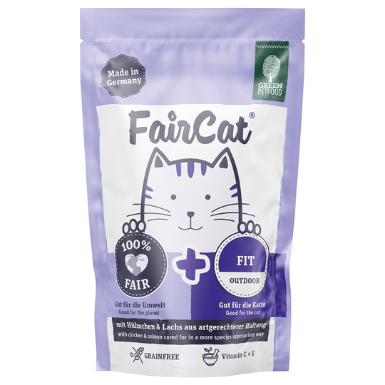 FairCat-märkäruokapussit - Fit (8 x 85 g)