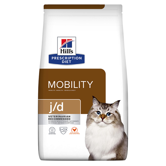 2 x 3 kg Hill's Prescription Diet -kissanruokaa erikoishintaan! - j/d Joint Care - kana