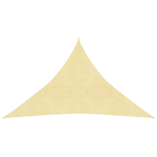 vidaXL Aurinkopurje 160 g/m² beige 3x3x4,2 m HDPE