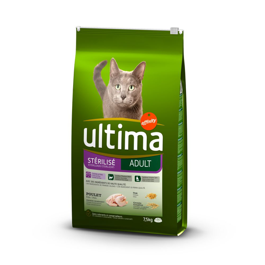 Ultima Cat Sterilized Chicken & Barley - 10 kg