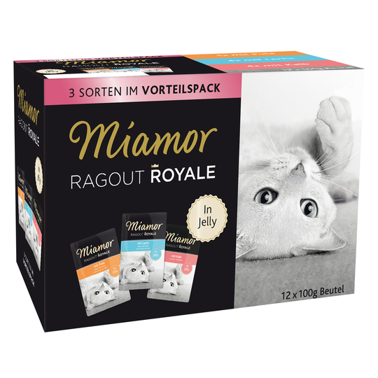 Miamor Ragout Royale -valikoima 12 x 100 g - Multi-Mix Jelly II