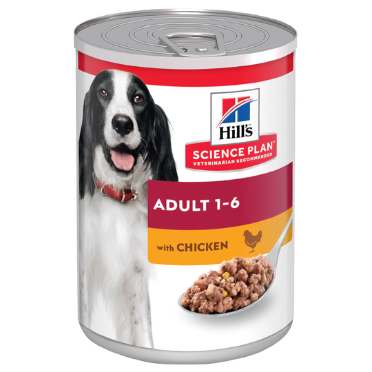 Hill's Science Plan -säästöpakkaus 12 x 370 g - Adult kana