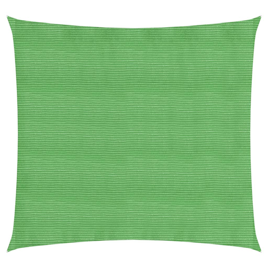 vidaXL Aurinkopurje 160 g/m² vaaleanvihreä 2x2 m HDPE