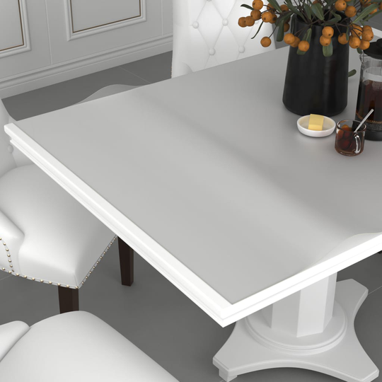 vidaXL Pöytäsuoja matta 80x80 cm 2 mm PVC