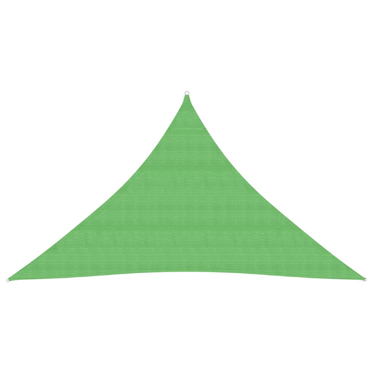 vidaXL Aurinkopurje 160 g/m² vaaleanvihreä 5x5x6 m HDPE
