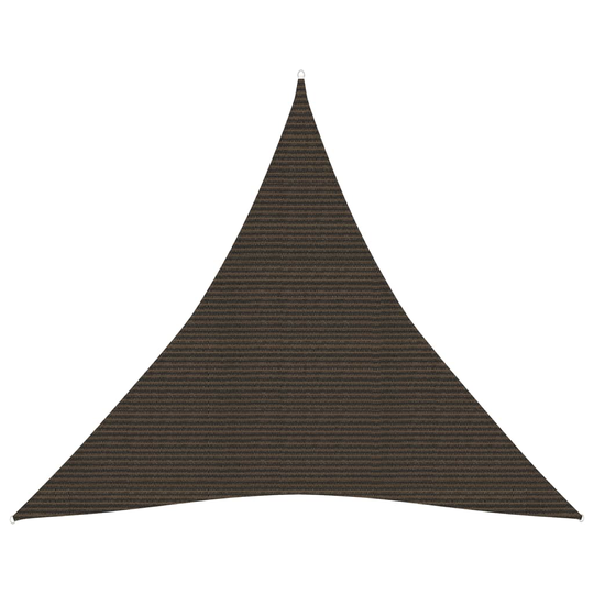 vidaXL Aurinkopurje 160 g/m² ruskea 4x4x4 m HDPE