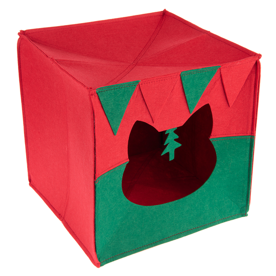 Felty-kissanluola - P 33 x L 33 x K 33 cm
