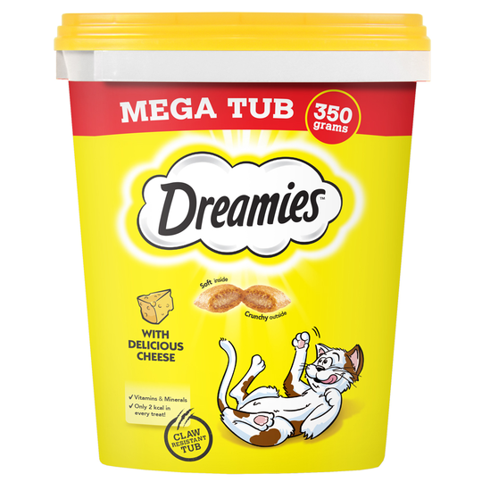 Dreamies Mega Tub - 350 g juusto