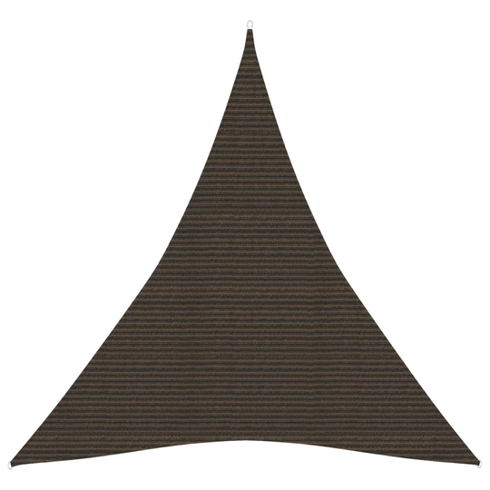 vidaXL Aurinkopurje 160 g/m² ruskea 4x5x5 m HDPE