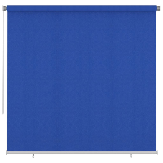 vidaXL Rullaverho ulkotiloihin 240x230 cm sininen HDPE