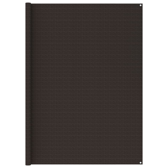 vidaXL Telttamatto 250x250 cm ruskea