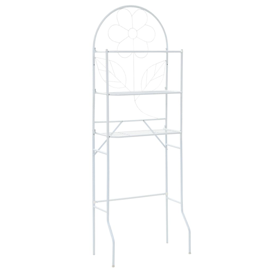 vidaXL WC-hylly 60x33x174 cm valkoinen