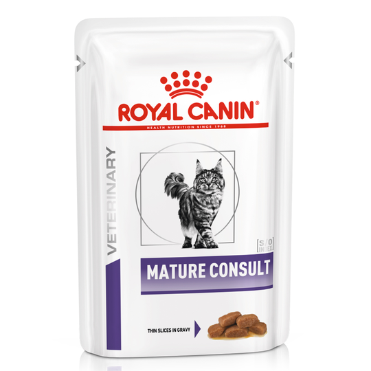 Royal Canin Mature Consult - Veterinary Health Nutrition - 24 x 85 g