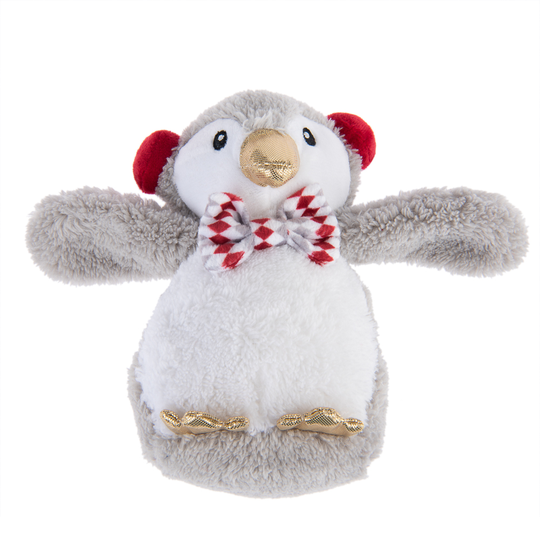 Pingviini ja rusetti -koiranlelu - P 17 x L 13 x K 7 cm