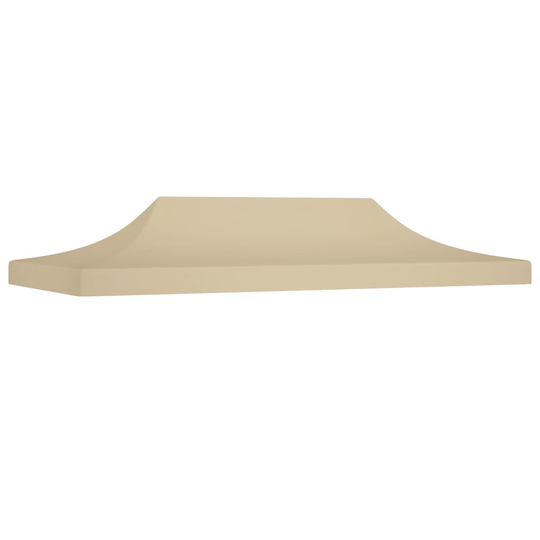vidaXL Juhlateltan katto 6x3 m beige 270 g/m²