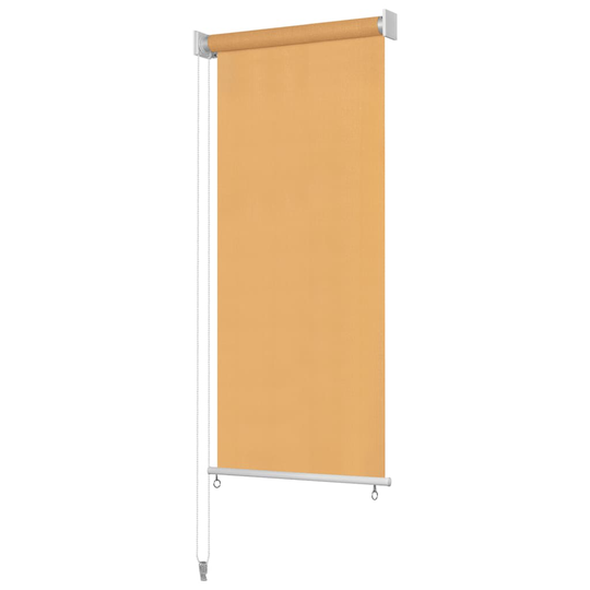 vidaXL Rullaverho ulkotiloihin 60x140 cm beige