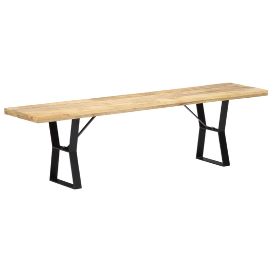 vidaXL Penkki 160 cm mangopuu