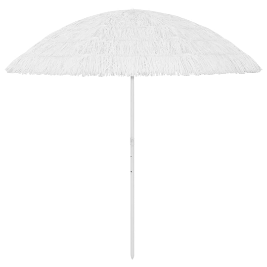 vidaXL Hawaii Rantavarjo valkoinen 300 cm