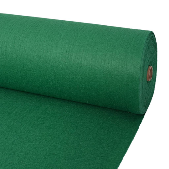 vidaXL Näyttelymatto pelkistetty 1,2x12 m vihreä