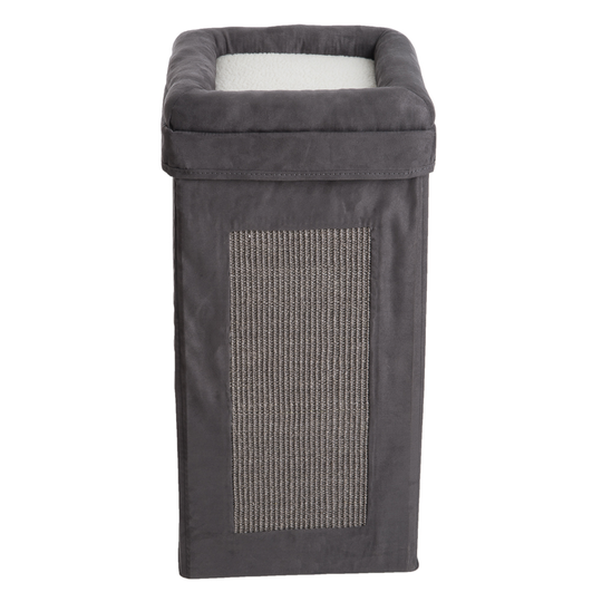 Taiteltava Soft'n Scratchy-raapimistynnyri - tummanharmaa / valkoinen