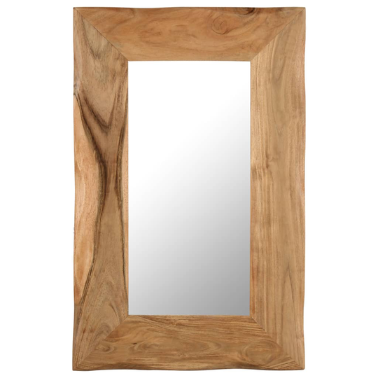 vidaXL Meikkipeili 50x80 cm akaasiapuu