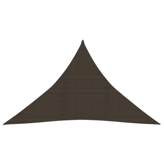 vidaXL Aurinkopurje 160 g/m² ruskea 2,5x2,5x3,5 m HDPE