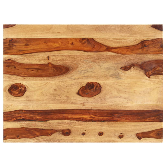 vidaXL Pöytälevy täysi seesampuu 15-16 mm 60x70 cm