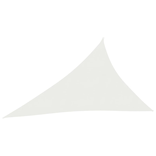 vidaXL Aurinkopurje 160 g/m² valkoinen 3x4x5 m HDPE