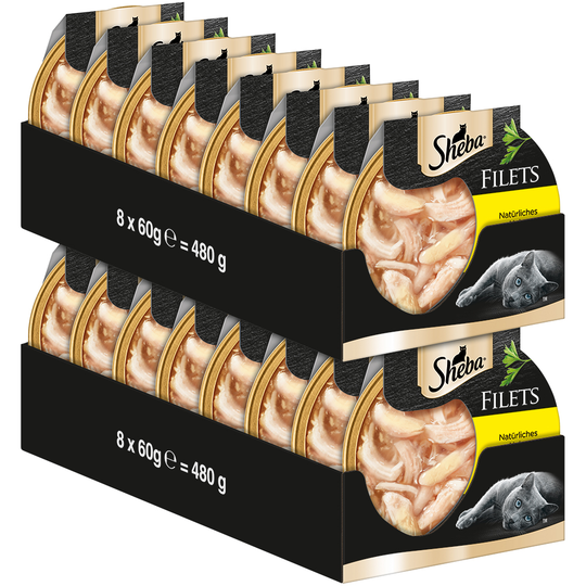Sheba Feine Filets 16 x 60 g - kana