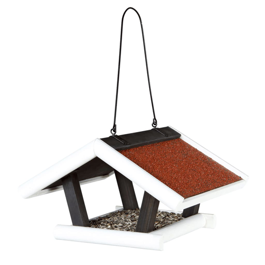 TRIXIE Roikkuva lintulauta Natura 30x18x28 cm mustavalkoinen 55804