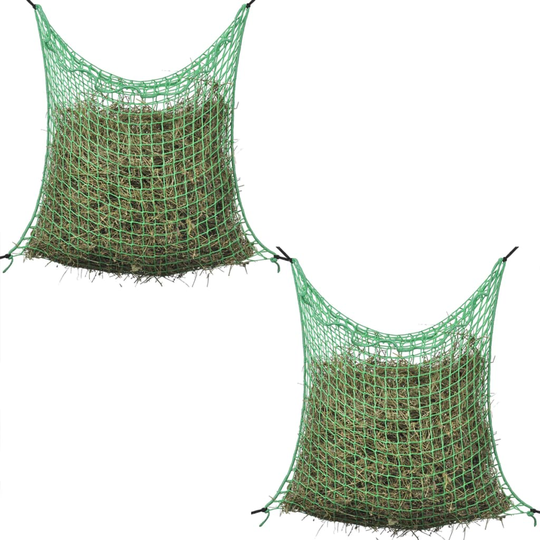 vidaXL Heinäverkot 2 kpl neliö 0,9x2 m PP