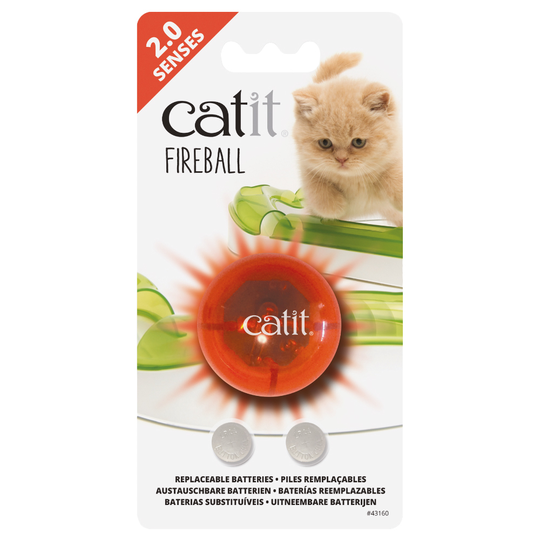 Catit Design Senses Super Roller Circuit - oranssi lisävalopallo, 1 kpl (ei sis. leikkirataa!)