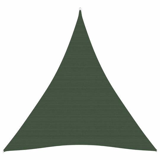vidaXL Aurinkopurje 160 g/m² tummanvihreä 5x6x6 m HDPE