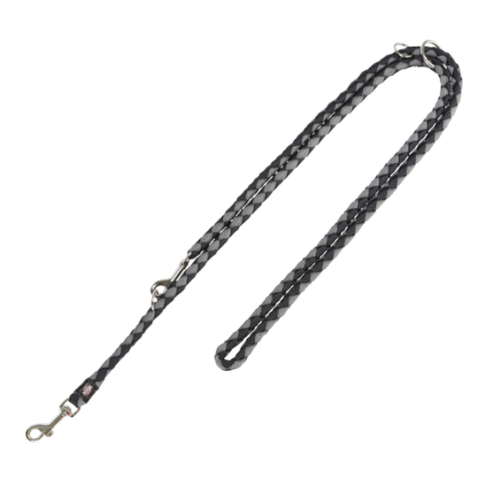 Trixie Cavo säädettävä talutushihna, musta/grafiitinharmaa - koko L - XL: pituus 200 cm, Ø 18 mm