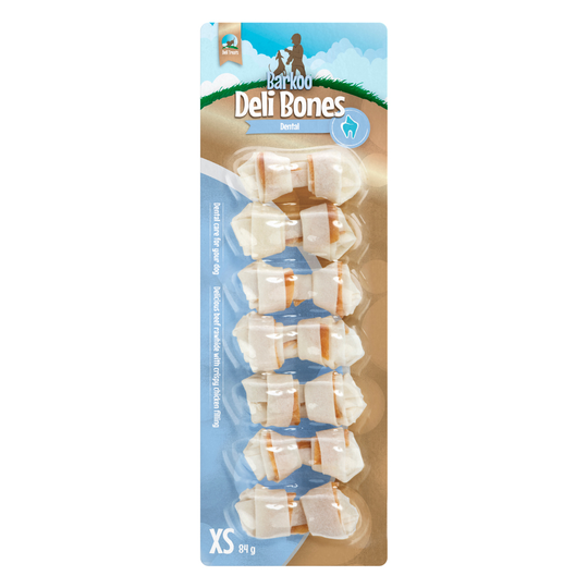 Barkoo Deli Bones Dental, solmittu - M, 1 kpl, kukin 14 cm (70 g)
