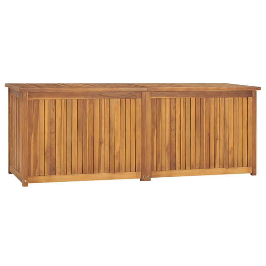 vidaXL Puutarhalaatikko 150x50x53 cm täysi tiikki